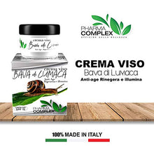 Carica l&#39;immagine nel visualizzatore di Gallery, Crema Viso Donna Bava Di Lumaca Ml 50 Made In Italy Antirughe Antiage... - Ilgrandebazar