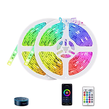 Carica l&#39;immagine nel visualizzatore di Gallery, 10M WIFI Striscia LED Alexa, TASMOR Smart RGB Impermeabile... - Ilgrandebazar
