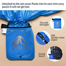 Carica l&#39;immagine nel visualizzatore di Gallery, Unigear Coprizaino Antipioggia, Parapioggia per Zaino M(30~40L), Blu