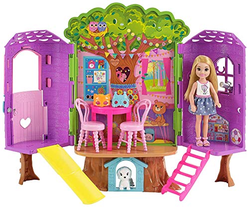 Barbie-la Casa sull'Albero di Chelsea-con Bambola Inclusa-Due Piani e... - Ilgrandebazar