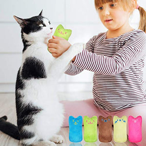 JOYUE 10 Pezzi Giocattolo Catnip per Gatti, Cuscino in Valeriana, Giocattolo...