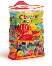 Carica l&#39;immagine nel visualizzatore di Gallery, Clementoni 14880 - Clemmy Plus Mattoncini, Sacca 60 Pezzi