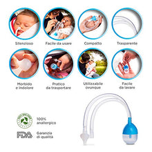Carica l&#39;immagine nel visualizzatore di Gallery, Aspiratore Nasale Neonato Manuale Riutilizzabile Nuovo Modello Più Livelli... - Ilgrandebazar