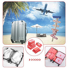 Carica l'immagine nel visualizzatore di Gallery, Organizzatori da Viaggio,LOSMILE Organizer Valigie Set di 7, Rosso Anguria
