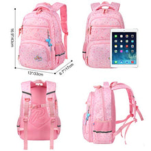 Carica l&#39;immagine nel visualizzatore di Gallery, Vbiger Zaino per bambini Borsa da scuola adorabile All&#39;aperto Casual Rosa 3