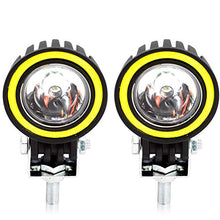 Carica l&#39;immagine nel visualizzatore di Gallery, Safego 2 x 10W Moto Faro da Lavoro Luce di Profondita&#39; a LED Lampada...