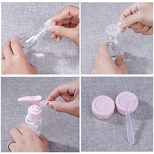 Bottigliette da Viaggio Set, Kit Aereo Contenitori per Cosmetici, 12 P Ilgrandebazar.it Bottigliette da Viaggio Set, Kit Aereo Contenitori per Cosmetici, 12 P Ilgrandebazar.it