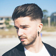 Carica l&#39;immagine nel visualizzatore di Gallery, LOLIAS 4 Paia Acciaio Inossidabile Orecchini Triangolo per A,4pairs Black - Ilgrandebazar