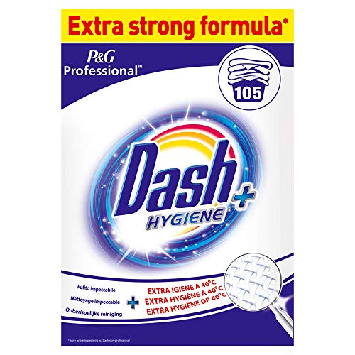 Dash Professional Hygiene Detergente in Polvere, 7 kg, 105 Lavaggi