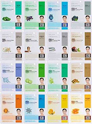 DERMAL 16 Combo Pack Collagen Essence Facial Mask Sheet - The Ultimate... - Ilgrandebazar