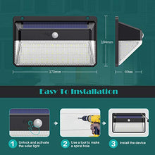 Carica l&#39;immagine nel visualizzatore di Gallery, Luce Solare LED Esterno, Kilponen 108 Super Luminosa Lampada con...