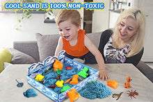Carica l&#39;immagine nel visualizzatore di Gallery, Xddias Sabbia Modellabile Playset - 3D Magic Sand Kit 500g, Animal Super...