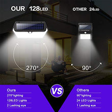 Carica l&#39;immagine nel visualizzatore di Gallery, Lampade Solari a da Led Esterno,【Impermeabile Versione durevole】 Trswyop...