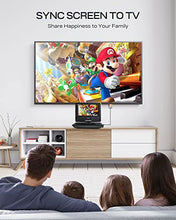 Carica l&#39;immagine nel visualizzatore di Gallery, YOTON Lettore DVD portatile da 9,5&quot; per bambini con schermo girevole HD da 7,5&quot;, con altoparlante stereo, 1.8m Caricatore per Auto, scheda Sync TV/USB/SD [Blu-ray non supportata]