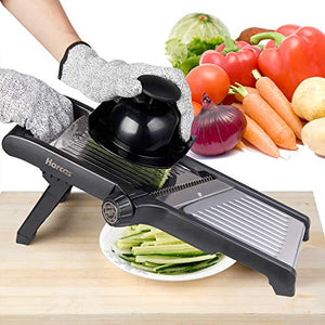 Affettatrice Mandolina Regolabile della Harcas. Perfetta per Affettare Cibo,...