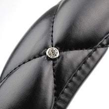 Carica l&#39;immagine nel visualizzatore di Gallery, Mayco Bell Coprivolante per Donna Diamond, coprivolante in Pelle Bling Nero - Ilgrandebazar