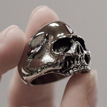 Carica l&#39;immagine nel visualizzatore di Gallery, Fly Style Teschio Skull Anello Uomo di Acciaio Inox Keith Richards - Ilgrandebazar
