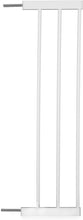 Carica l&#39;immagine nel visualizzatore di Gallery, Hauck Open&#39;n Stop Cancelletto di Sicurezza 96 - 101 cm, Estensione 21 cm a pressione, senza fori, Compatibile con Estensioni Separate e Adattatore Y, Metallo, Bianco, Per ringhiere rotonde