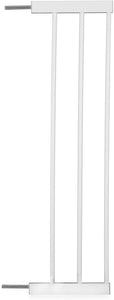 Hauck Open'n Stop Cancelletto di Sicurezza 96 - 101 cm, Estensione 21 cm a pressione, senza fori, Compatibile con Estensioni Separate e Adattatore Y, Metallo, Bianco, Per ringhiere rotonde