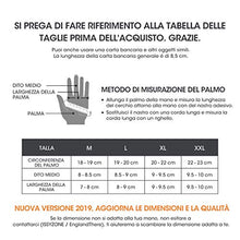 Carica l&#39;immagine nel visualizzatore di Gallery, Guanti Moto Invernali, da Impermeabili Touch Screen per XL, Nero - Ilgrandebazar