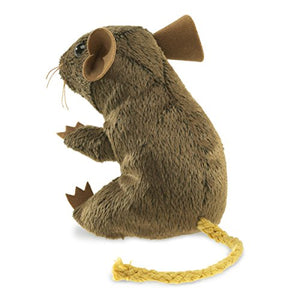 Folkmanis 2652 - Pupazzo da Dita Topo di Campagna beige - Ilgrandebazar