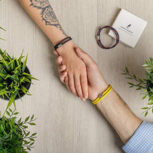 Carica l&#39;immagine nel visualizzatore di Gallery, Wind Passion Bracciale con Medium ( Wrist size: 15.5 - 17.4 cm ), Black pearl - Ilgrandebazar