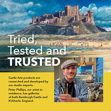 Carica l'immagine nel visualizzatore di Gallery, Castle Art Supplies Set 72 Matite | Mine Colorate con Anima Morbida per Artisti, Professionisti e Coloristi Adulti | In Resistente Custodia Cernierata Facile Trasporto