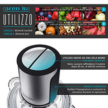 Carica l&#39;immagine nel visualizzatore di Gallery, Arendo - Trituratore universale in VETRO da 1,5 L - 400 Watt - 4 lame in...