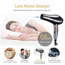 Carica l&#39;immagine nel visualizzatore di Gallery, PluieSoleil Asciugacapelli Professionali con Diffusore 3000W, Phon... - Ilgrandebazar