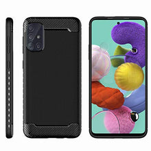 Carica l&#39;immagine nel visualizzatore di Gallery, Ferilinso Cover per Samsung Galaxy A51 Cover, Custodia Protettiva Nero