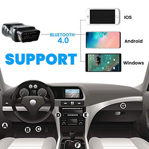 CAR WORK BOX OBD2 Bluetooth 4.0, OBDII ELM327 Strumenti Diagnostici,...