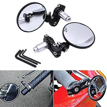 Carica l&#39;immagine nel visualizzatore di Gallery, KATUR Specchietto retrovisore per Moto 7/8in 22mm Maniglia Tonda Bar... - Ilgrandebazar