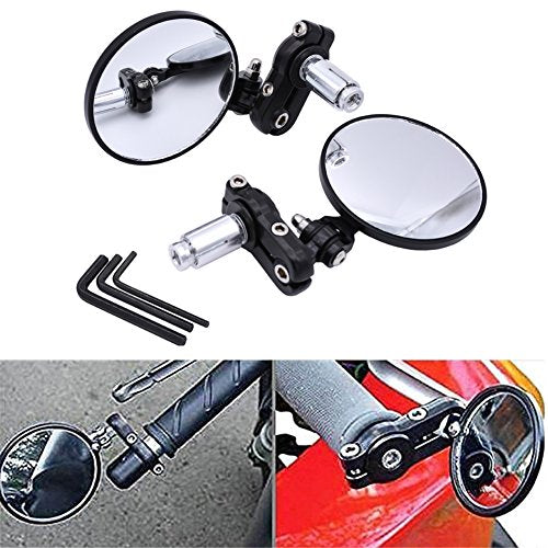 KATUR Specchietto retrovisore per Moto 7/8in 22mm Maniglia Tonda Bar... - Ilgrandebazar