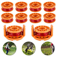 Carica l&#39;immagine nel visualizzatore di Gallery, 10pcs Rocchetti Filo Decespugliatore in Nylon 3m/1.65mm WORXWG163 WG180...