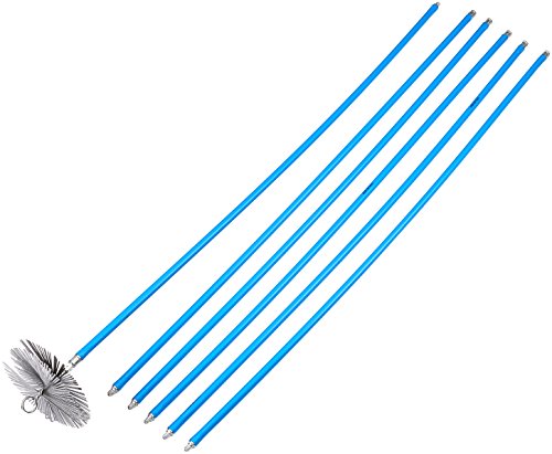 Vigor Blinky 40840-20 Kit Spazzacamino con 6 Canne da 140 cm, Diametro 20... - Ilgrandebazar