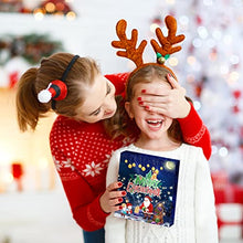 Carica l'immagine nel visualizzatore di Gallery, WEVOL Calendario Avvento 2023 Bambina Natale Ragazze Calendario dell'avvento Gioielli Fai da Te Artigianato Regali 5-12 Anni Braccialetti con Ciondoli Regalo di Natale Ragazze 5 6 7 8 9 10 11 12 Anni