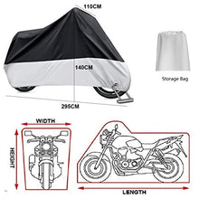 Carica l&#39;immagine nel visualizzatore di Gallery, KOKOMALL Telo Coprimoto Impermeabile 210D Copri Moto Copertura per 4XL - Ilgrandebazar