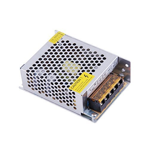 TEMPO DI SALDI Alimentatore 5 Ampere 12 Volt Per Striscia Led Grigio - Ilgrandebazar