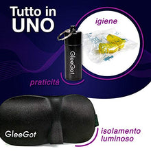 Carica l&#39;immagine nel visualizzatore di Gallery, (50 Paia) Tappi Orecchie Per Dormire Antirumore 38dB |Kit Notte Mascherina... - Ilgrandebazar