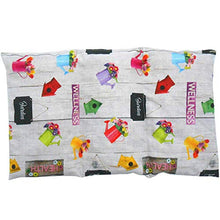 Carica l&#39;immagine nel visualizzatore di Gallery, Cuscino termico noccioli ciliegia &quot;Garden&quot; - 26 x 16 cm (M / L) - pieno di... - Ilgrandebazar
