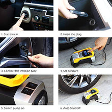 Carica l&#39;immagine nel visualizzatore di Gallery, Compressore Portatile per Auto,Geker Aria 12V 150PSI... - Ilgrandebazar