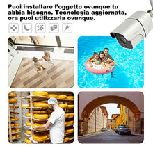 Carica l&#39;immagine nel visualizzatore di Gallery, Telecamera di Sorveglianza 1080P WiFi Esterno, COOAU Videocamere...