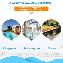 Carica l&#39;immagine nel visualizzatore di Gallery, Professionale Skimmer per Piscina + Rete a Maglia Fine + Telaio Robusto Blu 1