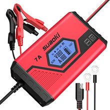 Carica l&#39;immagine nel visualizzatore di Gallery, Suaoki ICS7+ Caricabatteria Mantenitore 12V (7A Veloce/3.5A Lento) 7A - Ilgrandebazar