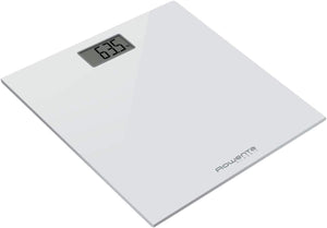 Rowenta BS1131 Classic Bilancia Pesapersone Digitale con Piatto in Vetro, Bianco