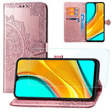 Carica l'immagine nel visualizzatore di Gallery, Yohii Cover Xiaomi Redmi 9 + Pellicola Protettiva in Vetro Oro Rosa