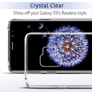 ESR Cover per Samsung Galaxy S9 [Supporta la Ricarica 01-Trasparente - Ilgrandebazar