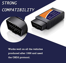 Carica l&#39;immagine nel visualizzatore di Gallery, OUNDEAL OBD2 WiFi Auto Code Lettore, Diagnosi Scansione Strumento con 3000... - Ilgrandebazar