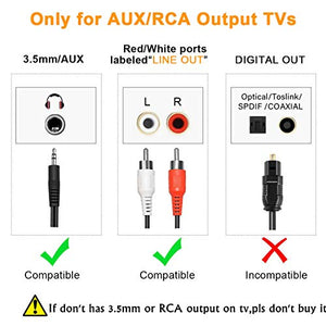 CARPURIDE (Versione Aggiornata) Trasmettitore Bluetooth per TV PC, Low TX-9