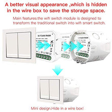 Carica l&#39;immagine nel visualizzatore di Gallery, WiFi Smart Light Switch Modulo interruttore fai-da-te Life/Tuya APP... - Ilgrandebazar